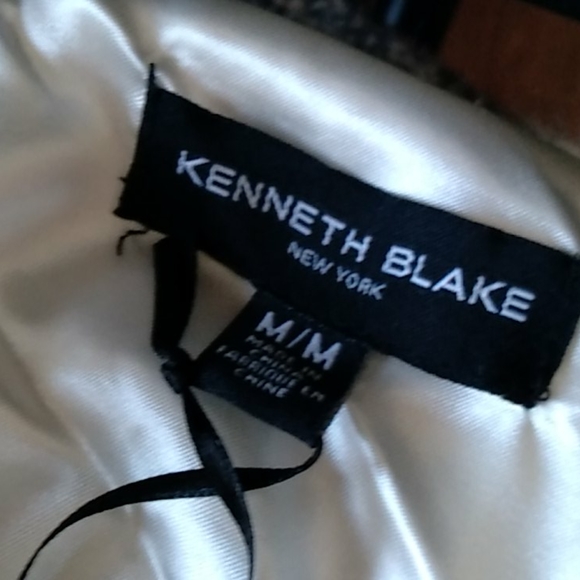 Kenneth Blake cream color vest jacket size m - Picture 8 of 13